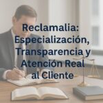 Reclamalia: Especialización, Transparencia y Atención Real al Cliente